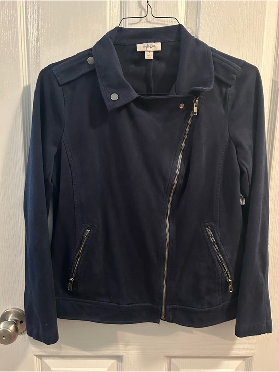 Style & Co. Jackets & Blazers - Navy Blue Jacket